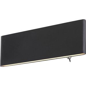 Lighting - SIEGFRIED - Wandleuchte Aluminium schwarz, LED
