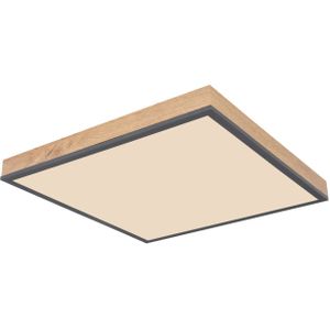 Dora Plafondlamp led CCT antraciet met mdf Modern Globo