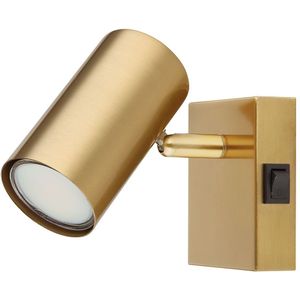 Aufbaustrahler / Wandstrahler ROBBY 1-flammig GU10 Gold