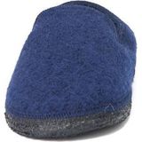 Pantoffels - Effen - Wol/Vilt - Profielzolen - Platte Hak