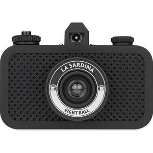 Lomography - La Sardina 8-Ball - Digitale Camera - Zwart - Kunststof