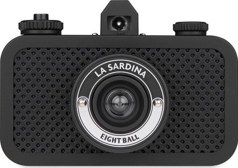 Lomography - La Sardina 8-Ball - Digitale Camera - Zwart - Kunststof