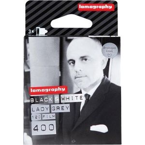 Lomography Lady Grey 400/120 - pakje van 3