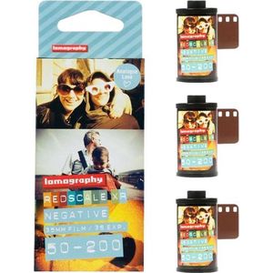 Lomography - Redscale XR 50-200 - Film - 3 Stuks - 35 mm