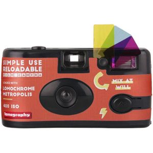 Lomography Simple Use Reloadable Film Camera - 400/27 Metropolis