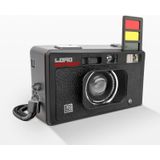 Lomography LomoApparat groothoek 35 mm filmcamera, ingebouwde flits- en kleurfilters, caleidoscooplens, close-up lens, splitser, meervoudige belichting, lange belichting