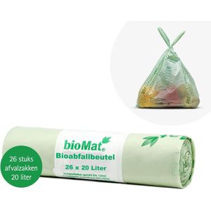 BioMat Compostabel Waste Bag 15 liter 10 stuks