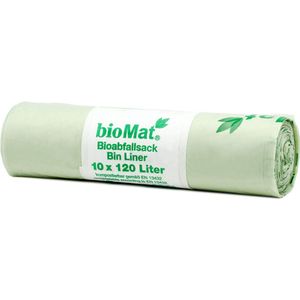 BioMat Compostable Waste Bag 120 - 140 liter 10 stuks