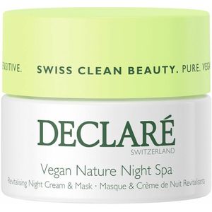 Revitaliserend Crème Masker Vegan Nature Night Spa Declaré (50 ml)