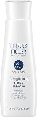 Marlies Möller Men Unlimited Strengthening Energy Shampoo 200 ml – stärkendes Energie-Shampoo für mehr Fülle & Glanz – Mit Panthenol & Phyto-Cell-Complex – Für trockenes Haar