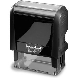 Tekststempel Trodat Printy 4911 Personaliseerbaar Zw 3regels 48x14mm