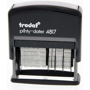 trodat wortbandstempel printy dater 4817 met datum sb-