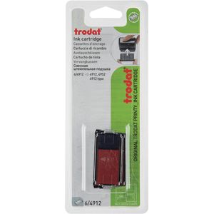 Stempelkussen Trodat Printy 6/4912/2 2 stuks blauw rood