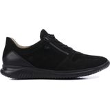 Hartjes - Model 111262 - Lage Sneakers - Zwart - Nubuck