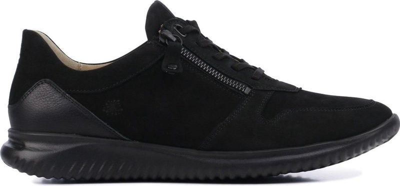 Hartjes - Model 111262 - Lage Sneakers - Zwart - Nubuck