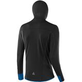 Loeffler shirt lange mouwen technisch met rits M Hoody Tech-Stretch - Zwart