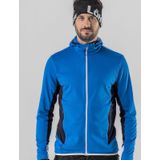Loeffler shirt lange mouwen technisch met rits M Hoody Tech-Stretch - Zwart