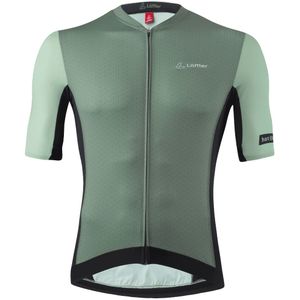 Loeffler - M Bike Jersey FZ Core Pine HotBond® - Fietsshirt Korte Mouwen - Groen