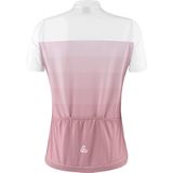 Loeffler - W Bike Jersey HZ Rainbow Mid Rosanne - Fietsshirt - Roze - 100% Polyester