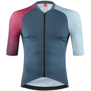 Loeffler - Bike Jersey FZ Statement Glam - Dark Petrol - Blauw - 85% Polyester, 15% Elastan