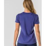 Loeffler - W Printshirt Country Merino - T-shirt - Olijf Groen - Merino Wol en Tencel™