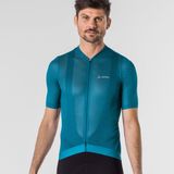 Loeffler - M Bike Jersey FZ Cool Air - Fietsshirt Korte Mouwen - Blauw
