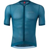 Loeffler - M Bike Jersey FZ Cool Air - Fietsshirt Korte Mouwen - Blauw