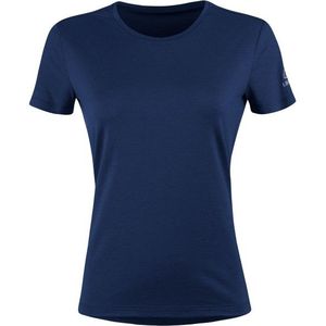 Löffler - TShirt - Blauw - Merino Wol - Voor Dagelijks Gebruik