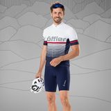 Loeffler fietsshirt korte mouwen M Bike Jersey FZ Messenger - Blauw