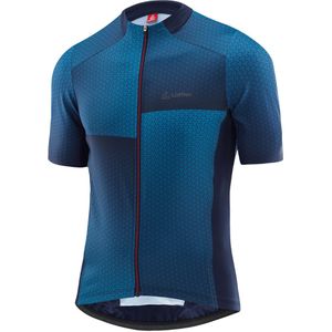Loeffler - Bike Jersey FZ Flux HotBond® RF - Fietsshirt - Blauw - 88% Polyester, 12% Elastan