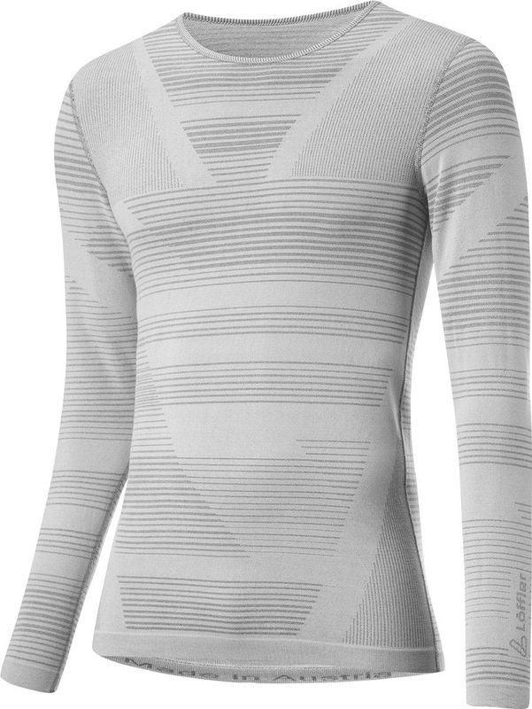Loeffler - Transtex® Retr'x - Sportshirt - Grijs - Lange Mouwen