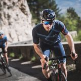 Loeffler fietsshirt korte mouwen M Bike Jersey FZ Penta Dark Blue - Blauw