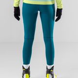 Loeffler hardloopbroek voor dames W Long Tights DD Blue Coral - Blauw