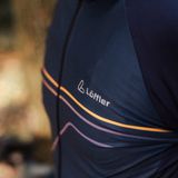 Loeffler - Conflux - Wielrenshirt - Donker Blauw - Hotbond® RF