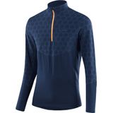 Loeffler - M Midlayer Hywa Bruce Transtex® - Shirt - Donker Blauw - Lange Mouwen