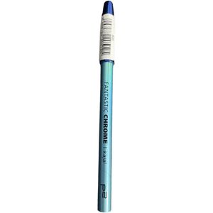 P2 Cosmetics EU Fantastic Chrome 040 Metallic Lapis Blauwe Oogpotlood Kajal -blue