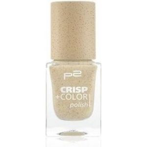 P2 Cosmetics EU Crisp+Color nagellak 010 Honey Fluff 10ml Cream