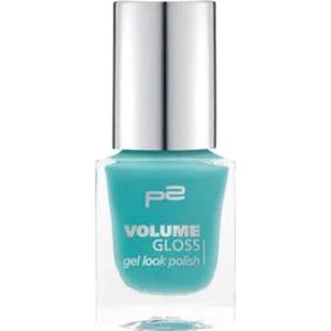 P2 EU Cosmetics Nagellak Volume Gloss Gel Look 420 Hidden Mermaid Turquoise 12ml