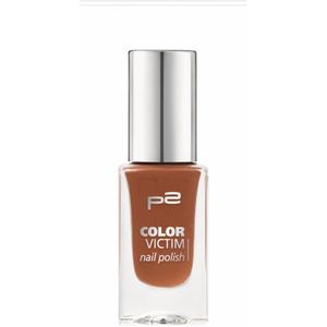 P2 Cosmetics EU Color Victim Nagellak 346 Free a Bee 8ml Bruin