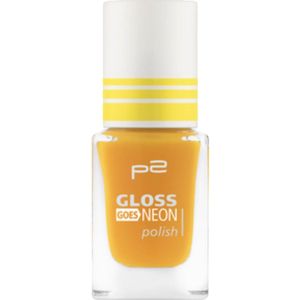 P2 Cosmetics EU Gloss Goes Neon Nagellak 010 Spaceshot 10ml zacht