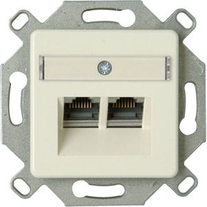 Kopp 920100004 UP Einsatz CAT6 2x8 geschirmt