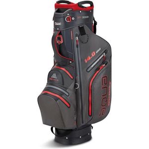 BigMax Aqua Sport 14.0 Series Cartbag Charcoal Black Red