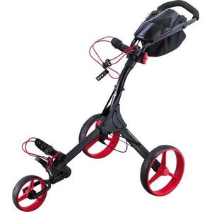 Big Max IQ+ golftrolley - golfkar (zwart-rood)