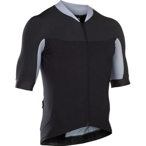 Ion Tee Full Zip Ss Paze - Black Medium