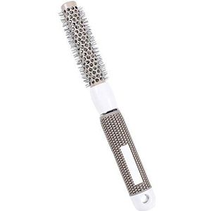 Ronde borstel, salon hoge temperatuur bestendig keramisch ijzer krulhaar ronde kam voor föhnen krullen en rechttrekken (kleur: #1)