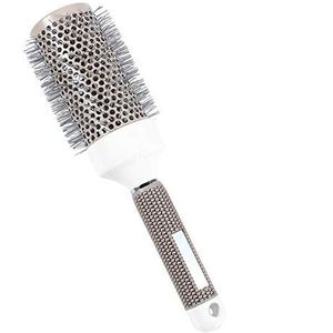 Ronde borstel, salon hoge temperatuur bestendig keramisch ijzer krulhaar ronde kam voor föhnen krullen en rechttrekken (kleur: # 5)