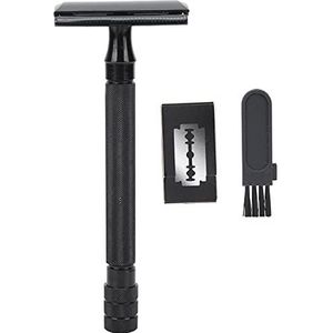 Scheren, Lange Handvat Dubbele Rand Veiligheid Baard Body Haar Trimmen Draagbare Lange Handvat met 5 Bladen