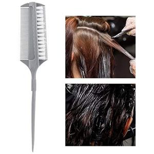 Haarkleurkam, Professionele Hair Highlight Dye Tool Ideaal voor haar verven, haar waxen, haar polijsten en haar kammen