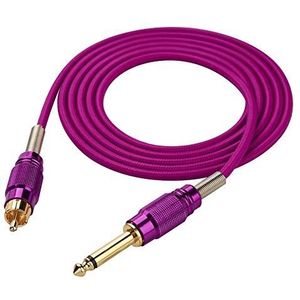 Tattoo Clip Snoer, 1.8M Professionele interface Tattoo Cord Koperdraad 7 Kleuren Optioneel Duurzaam Tattoo Voedingskabel (kleur: #5)