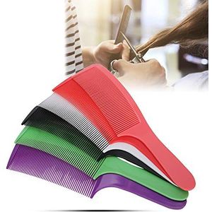 6Pcs Kapsel Kam, Gebogen Kapsel Kam Antislip Handvat Professionele Styling Kam Kappers Snijden Kam Voor Salon Kapper Stylist Kappers